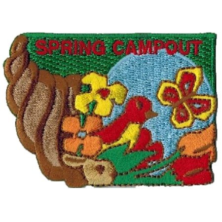 Spring Outing Embroidered Patch