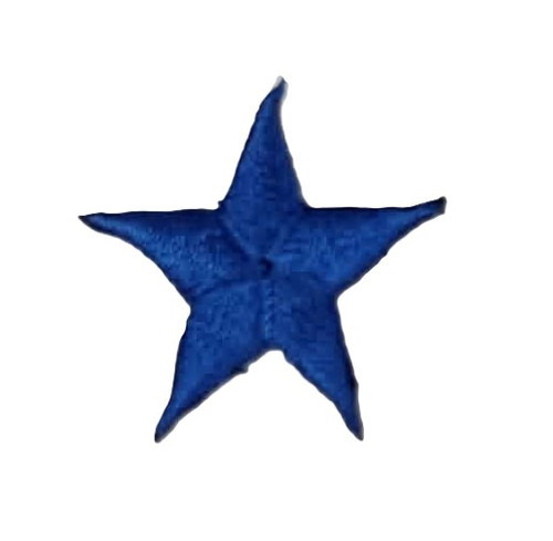 Blue 1" Star