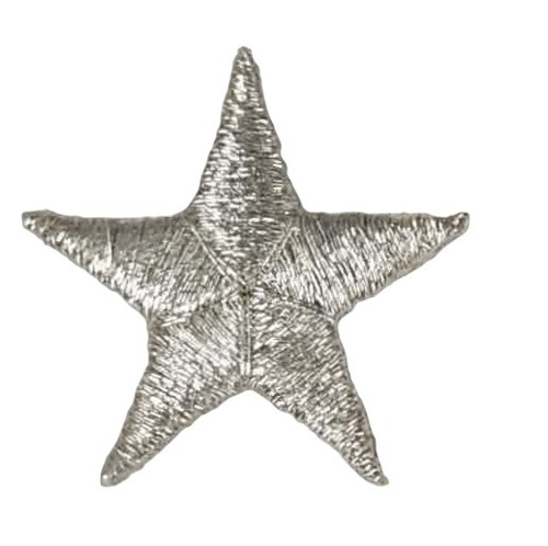 Silver 1" Star