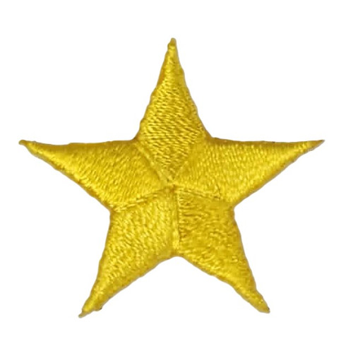 Yellow 1" Star