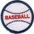 Baseball Embroidered Patch