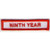 Ninth Year Bar