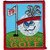 Golf Embroidered Patch