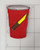 Red Cup with Kinfe