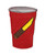 Red Cup with Kinfe