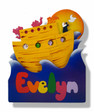 Noahs Ark 3D Wood Personalized Name Puzzle