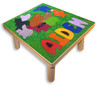 Childs custom puzzle stool