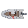 Arrows Pointing at Eagle 380 Side Cushion