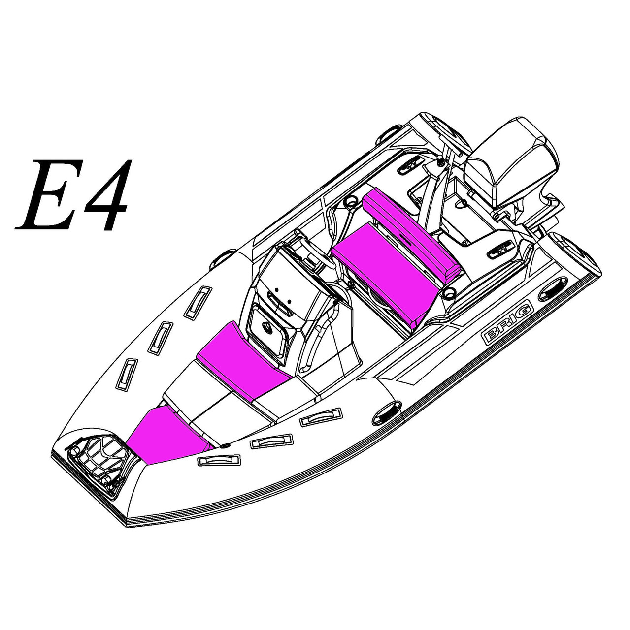 Eagle 4 Cushion Set Mockup