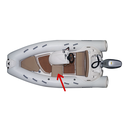 Arrows Pointing at Eagle 380 Side Cushion