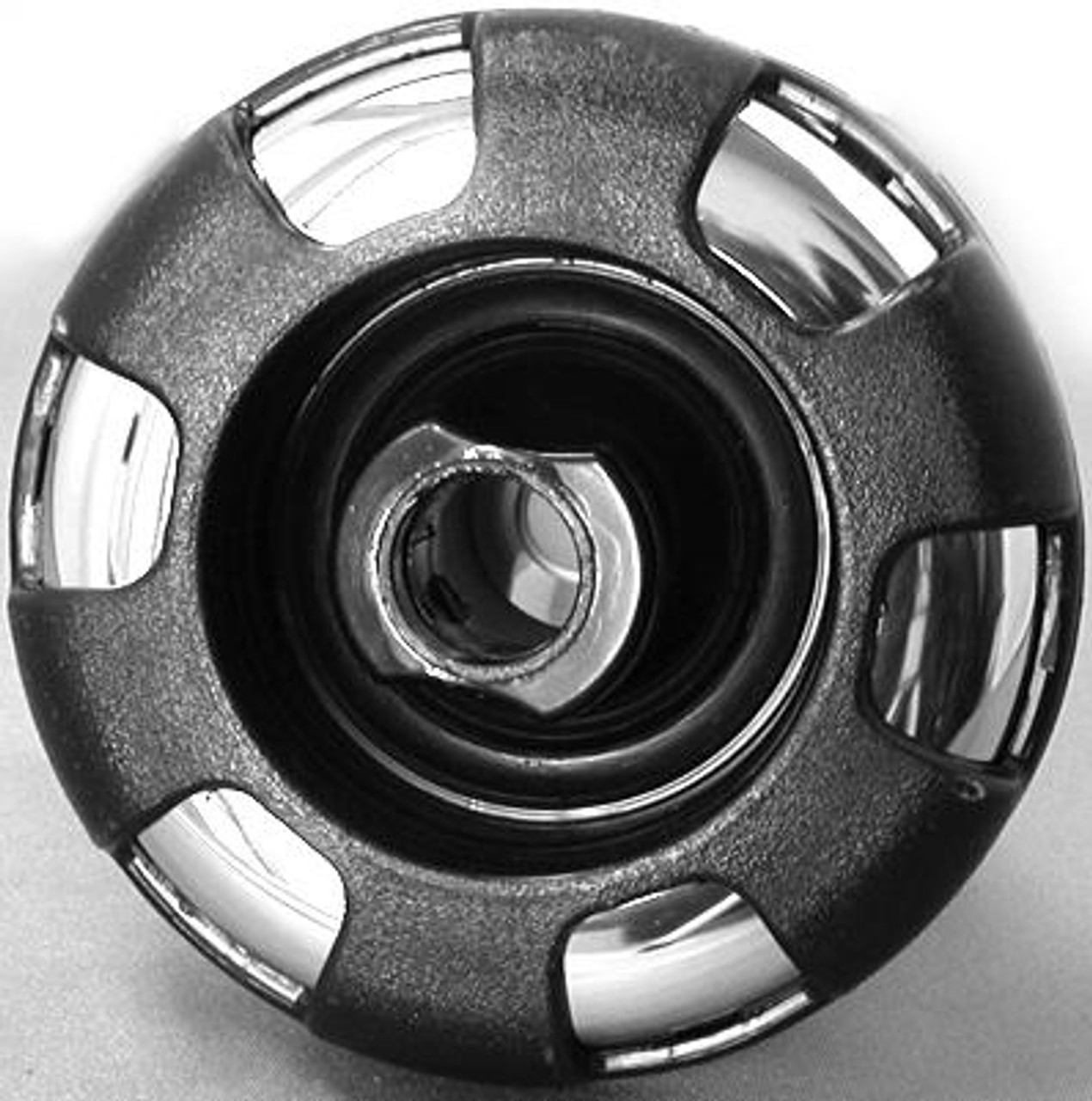 3" CHROME THREADED