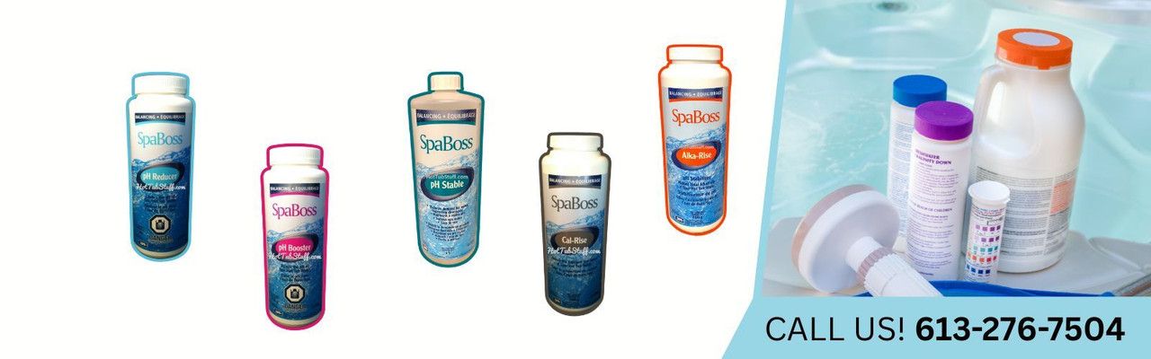 Water Balancers:  pH, Alkalinity, Hardness
