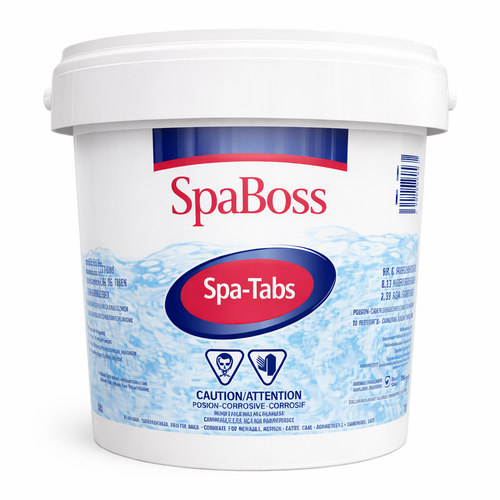 SpaBoss Spa Tabs 2kg chlorine tablets for hot tubs and spas
