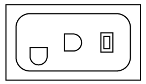 10594, Receptacle, Blower, 110 V