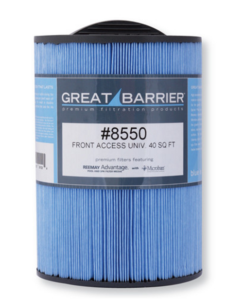 14807, Filter Cartridge, Pleatco, 50 sq. ft.Screw-in, Anitmicrobial Media, Hand Frendly Grip, 2013