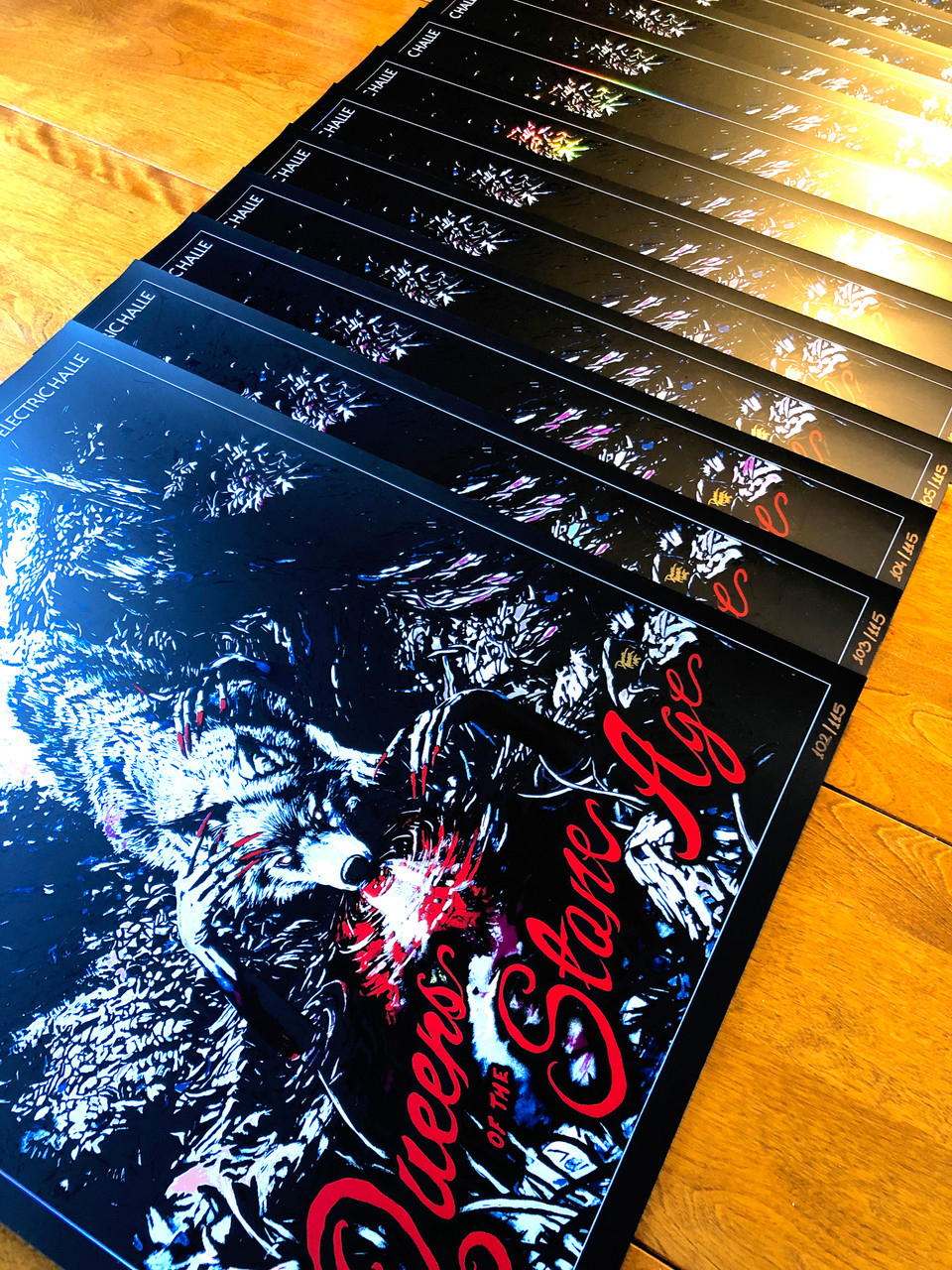 Queens of the Stone Age - Düsseldorf, DE - Foil Edition 18
