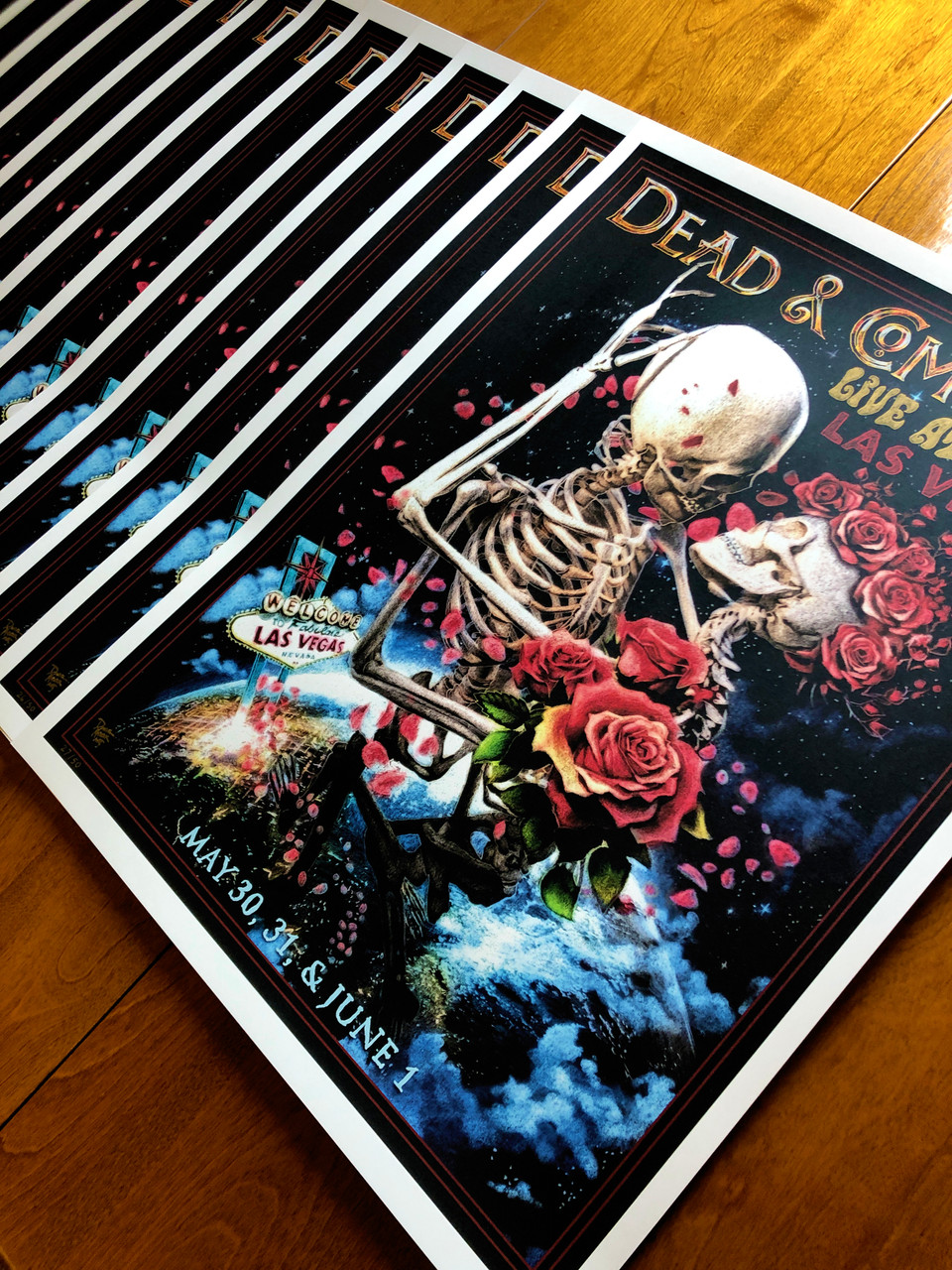 Dead & Company 2018 summer VIP限定ポスター Dead & Company 2018 summer VIP限定ポスター GRATEFUL DEAD
