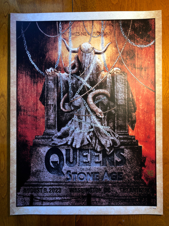 Queens of the Stone Age - Washington, DC - Regular Edition 18"x24"