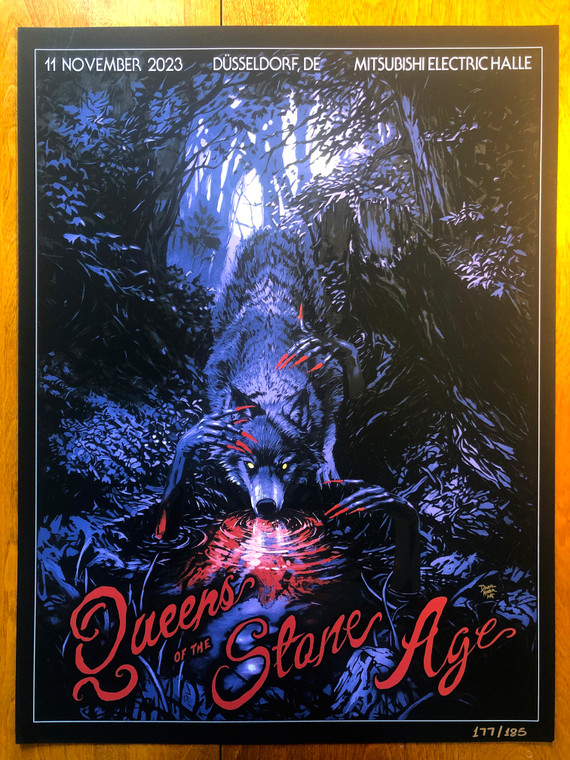 Queens of the Stone Age - Düsseldorf, DE - Regular Edition 18"x24"