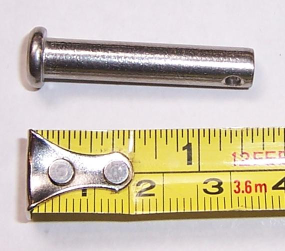 【ぴぷ】 CLEVIS PIN 1/4x1.0785 GRIP - 8020411 | West Coast Sailing
