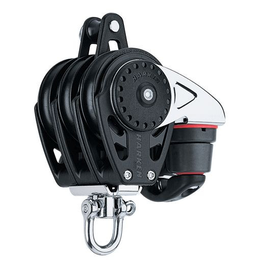 Harken 57mm Carbo Triple Block w/ Becket and Cam H2618 | West