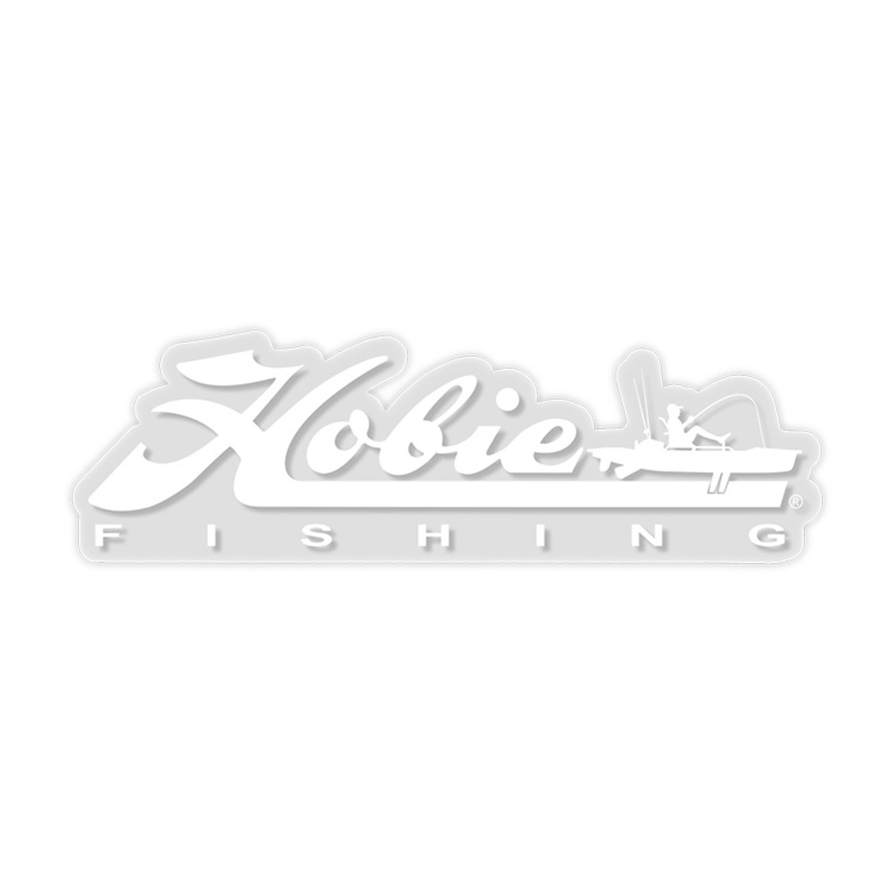 Hobie Kayak Fishing Decal (White) - 12453025