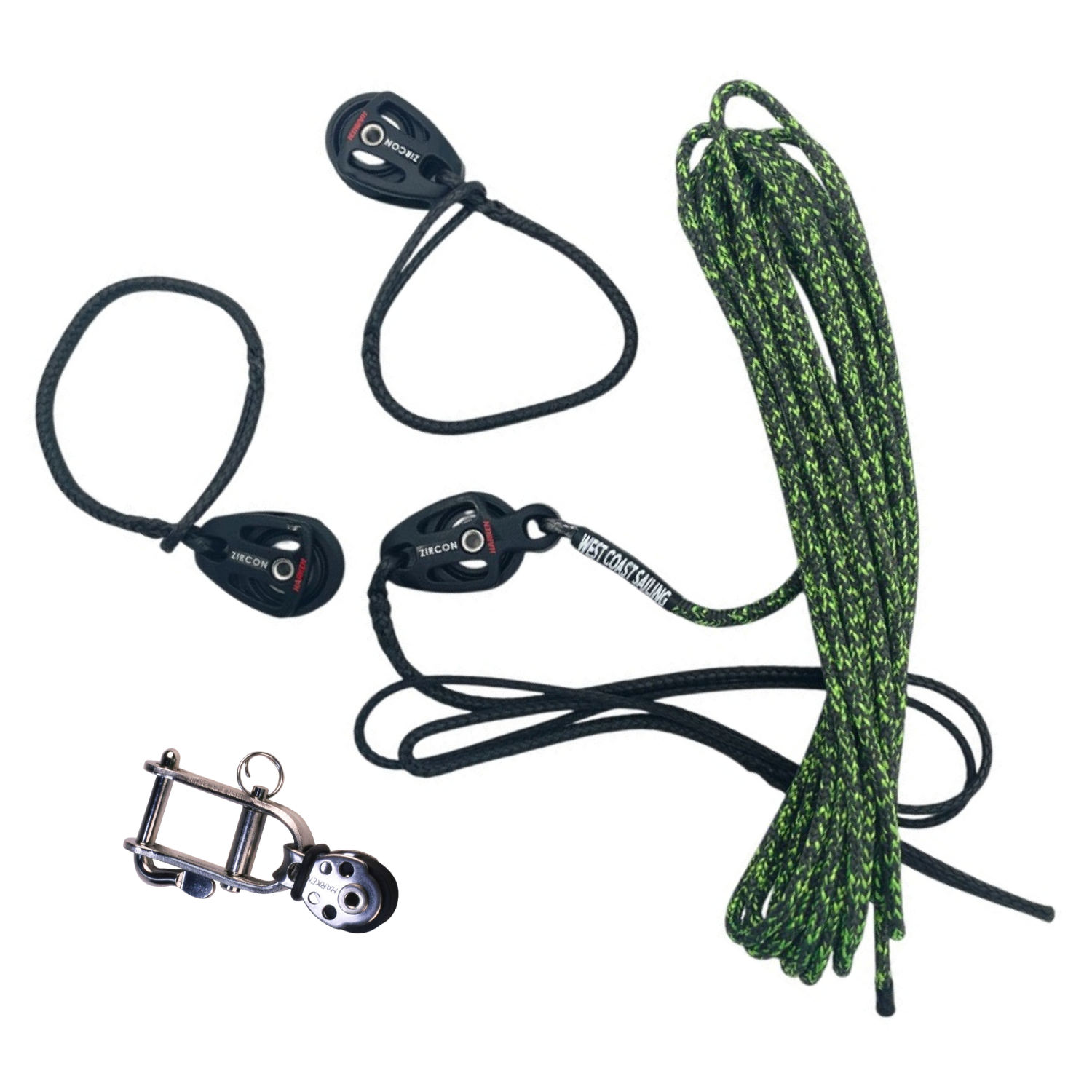 Ilca Rigging ILCA / Laser Outhaul Rigging & Parts | West Coast Sailing