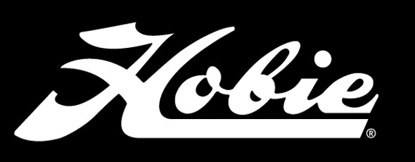 Hobie Script Decal White