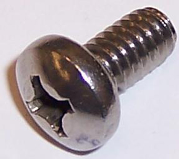 SCREW 1/4-20x1/2 RHMS-P SS