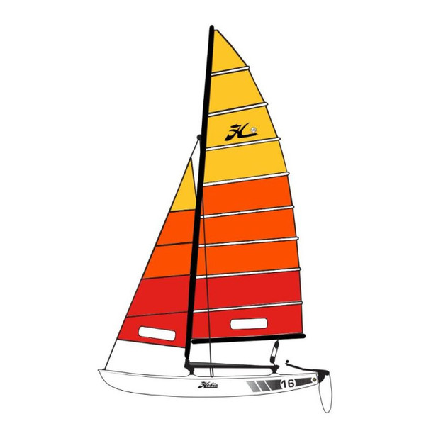 Hobie 16 Mainsail - Zephyr | West Coast Sailing