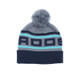 Rooster Recycled Knit Beanie Gray