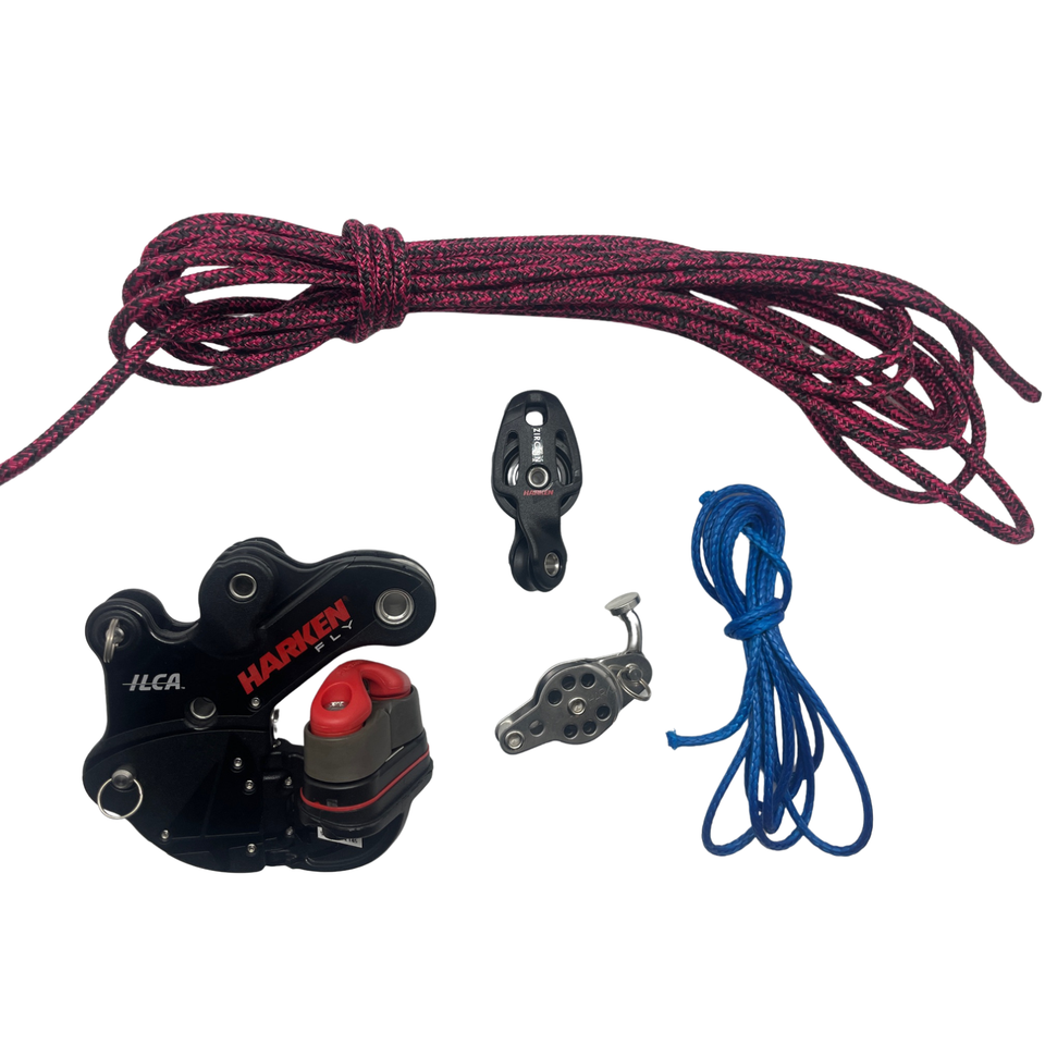 Ilca Rigging ILCA / Laser Sailboat Boom Vang & Rigging | West Coast Sailing