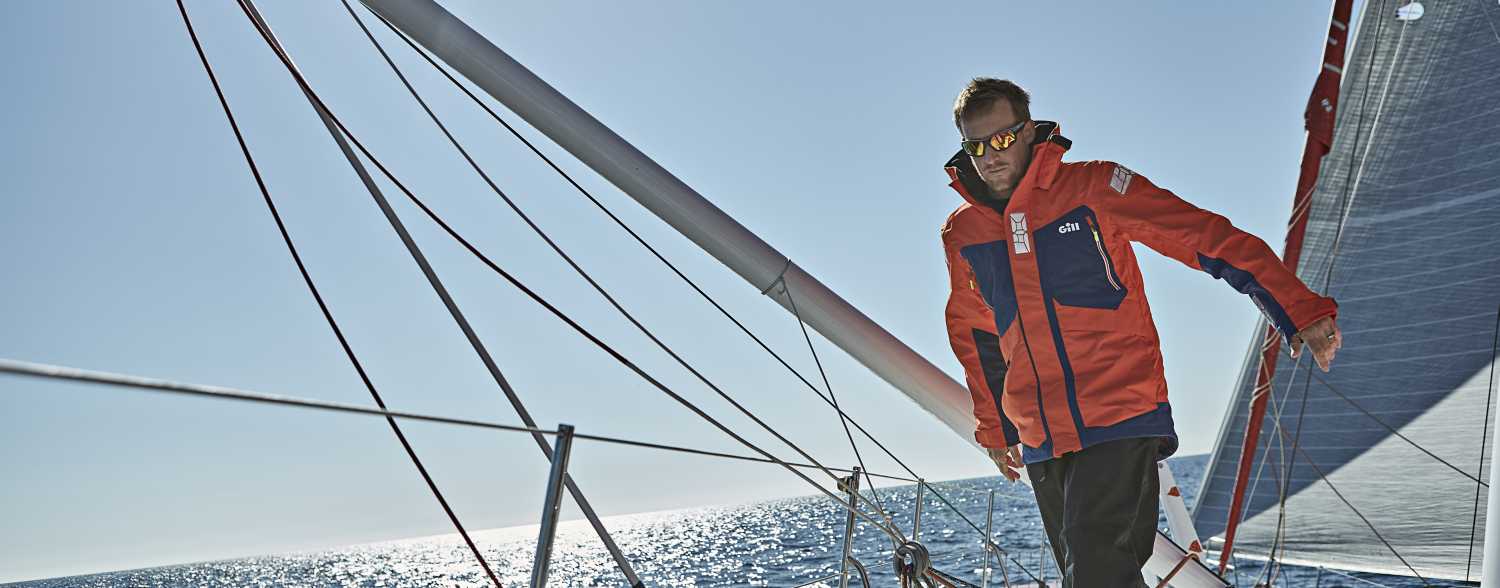 ORRS オールズ Sailing Trousers セーリング Sailing Trousers Wool Herringbone / D.NAVY | ORRS(オールズ