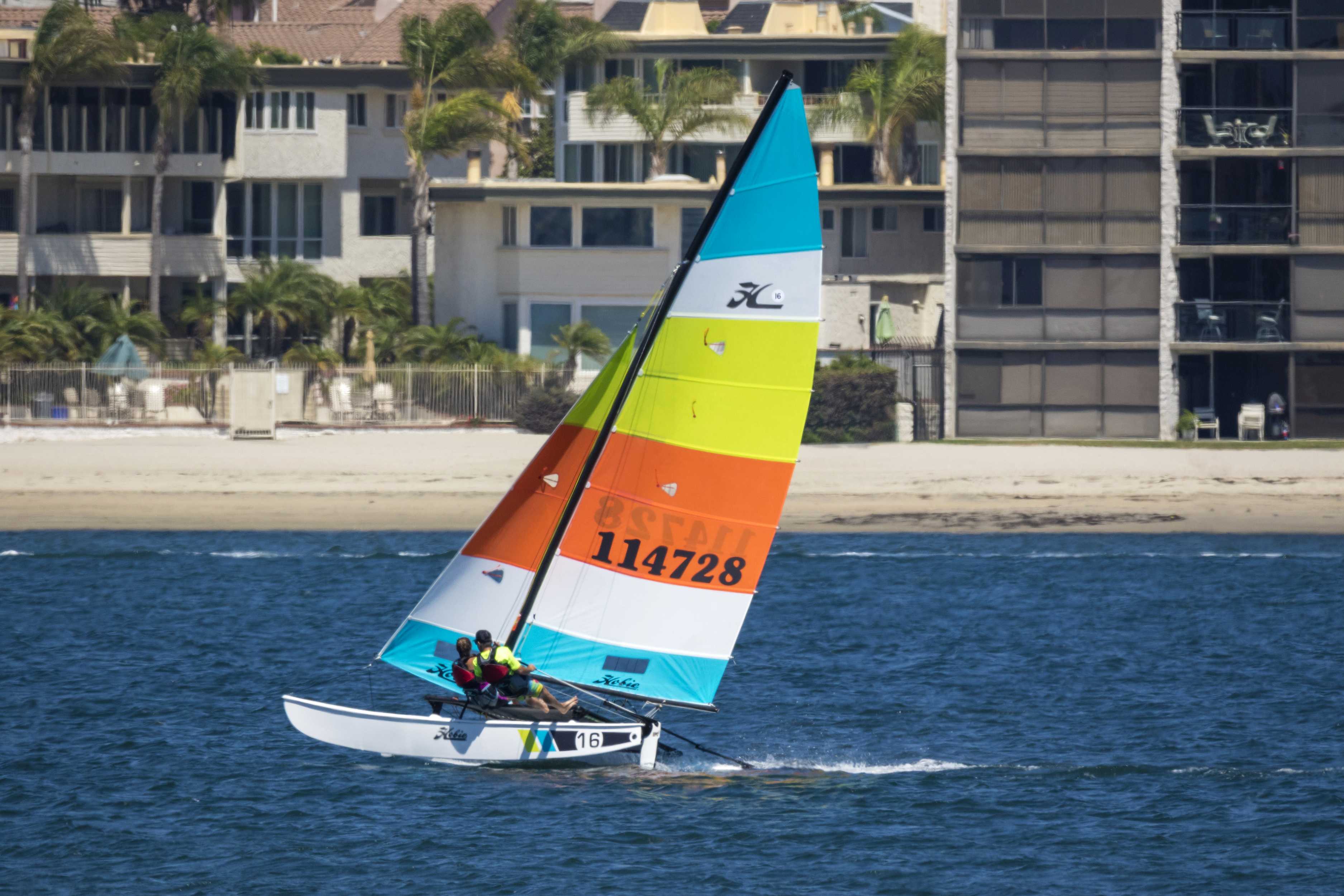 cost of hobie cat sailboat