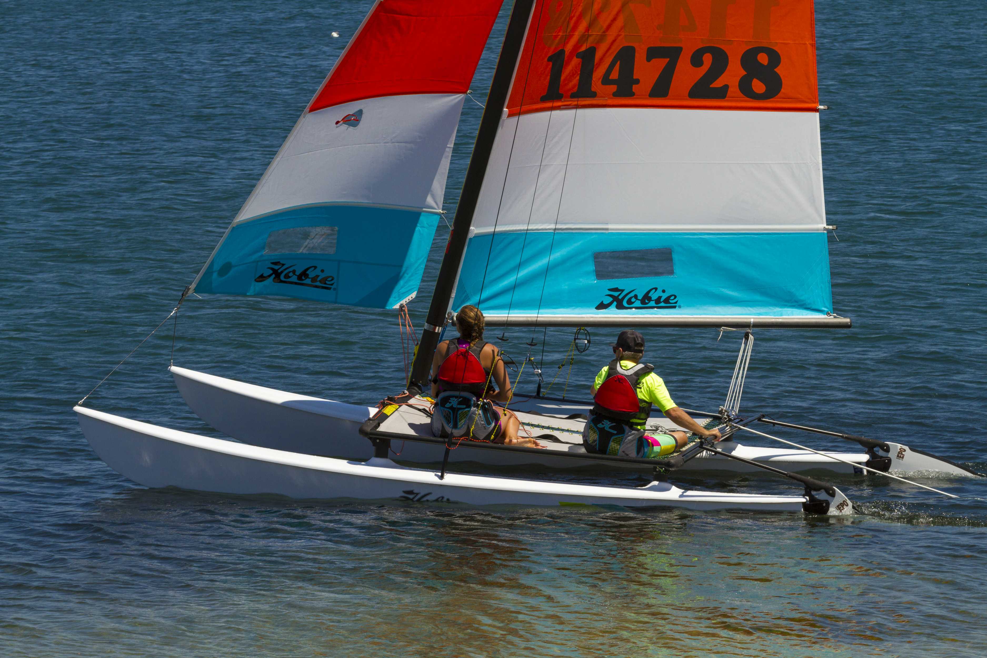 hobie cat sailboats