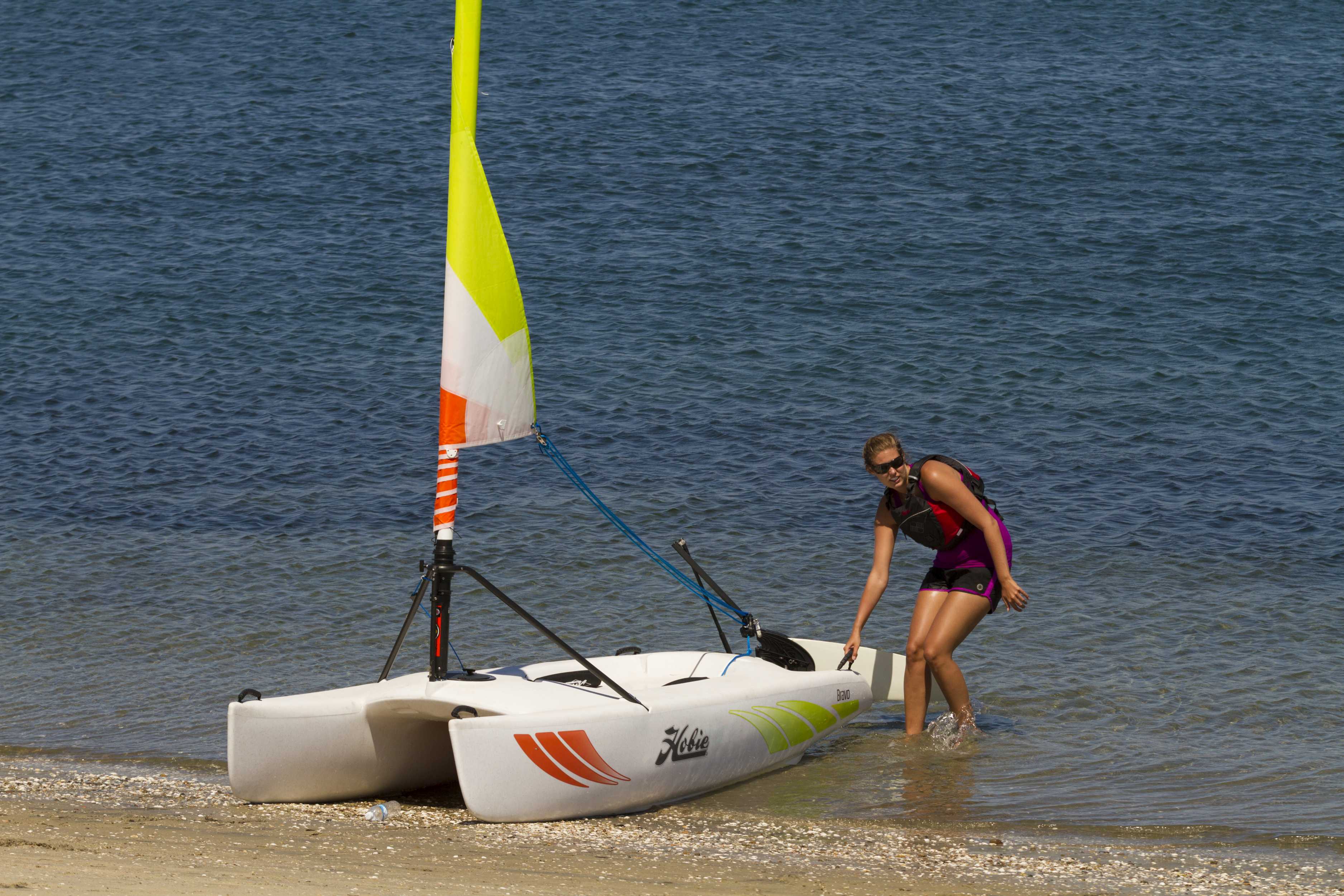 hobie cat bravo sailboat