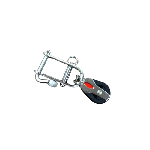 ユグドラシル　ノルン　ＬＲ ILCA / Laser Clew Shackle w/ Block (Ronstan 20mm) | West Coast Sailing