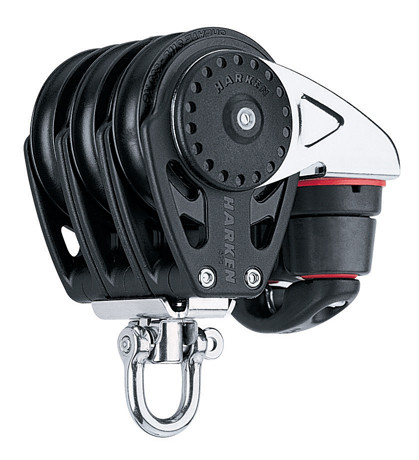 Harken 57mm Carbo Triple Block w/ Cam H2617 | West Coast Sailing