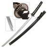 BLACK SCABBARD SAMURAI SWORD 39.5" OVERALL