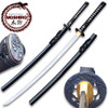 Moshiro Honmono Functional Japanese Sword Sengoku Warrior Katana Black