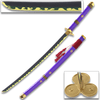 One Piece - Roronoa Zoro's Purple "Enma" Wood Sword Katana