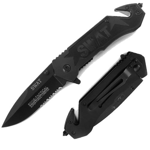 Swat Folder Spring Assist Knife Edge Import