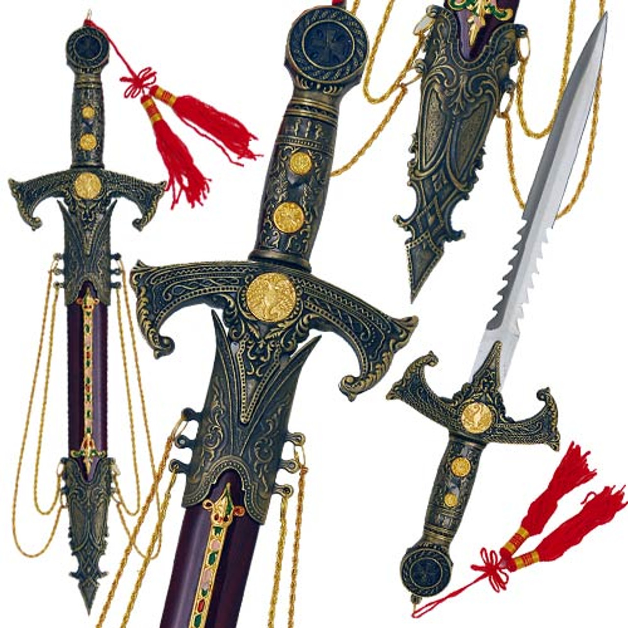 Templar Knife Special Limited Edge Import Features extensive knights templar symbolism. templar knife special limited