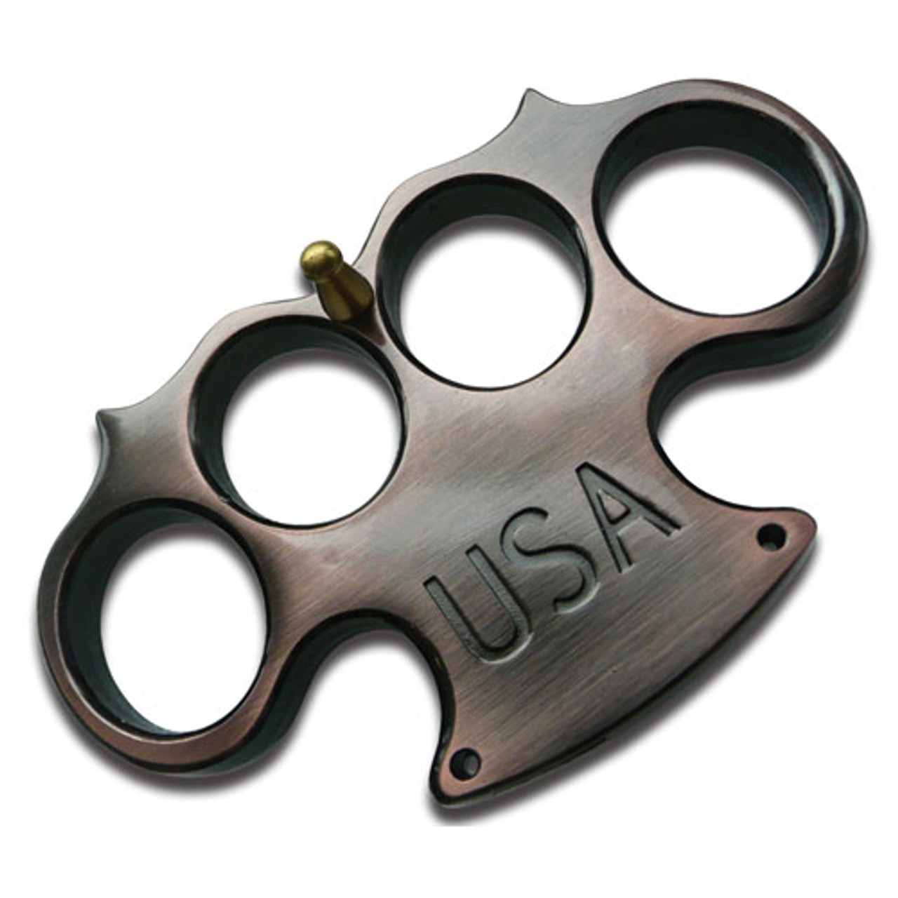 USA Heavy Duty Copper Belt Buckle & Knuckle - Edge Import