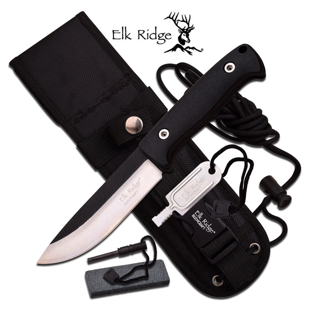 Survival Knife Workout EL29119, MOVA 7 inch. Blade, TRF Granite