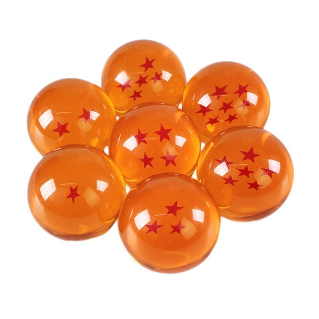 Dragonballs 7 Piece Set Z Gt Super Stars Crystal Ball Collection Set Gift Box Edge Import