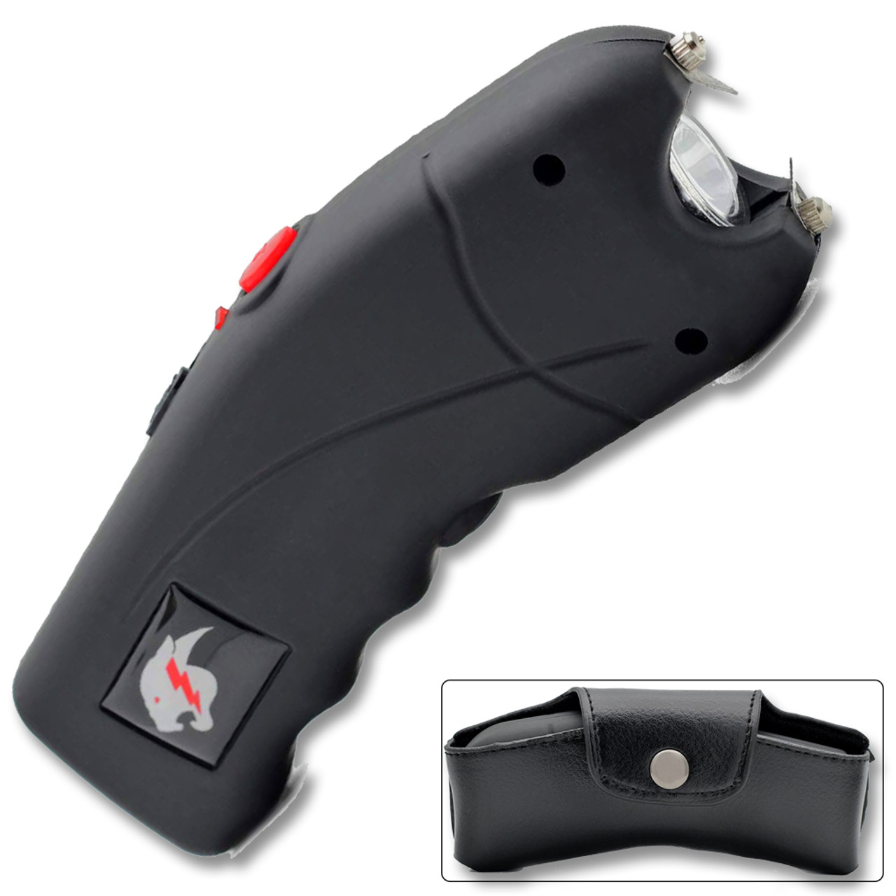 Black Thunder 4ch R/C マルチコプター& U12W カメラ Cheetah Cyclone Stun Gun w/ Alarm, Black