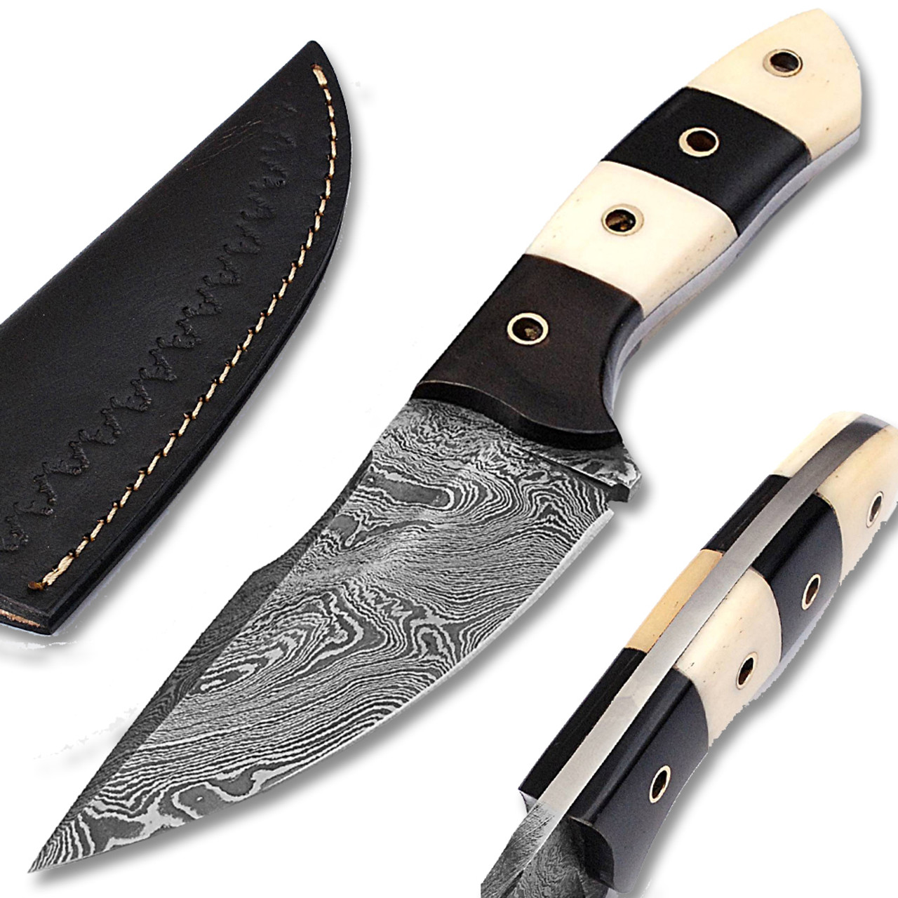 Razor-sharp Damask Knives | Peacock Edition