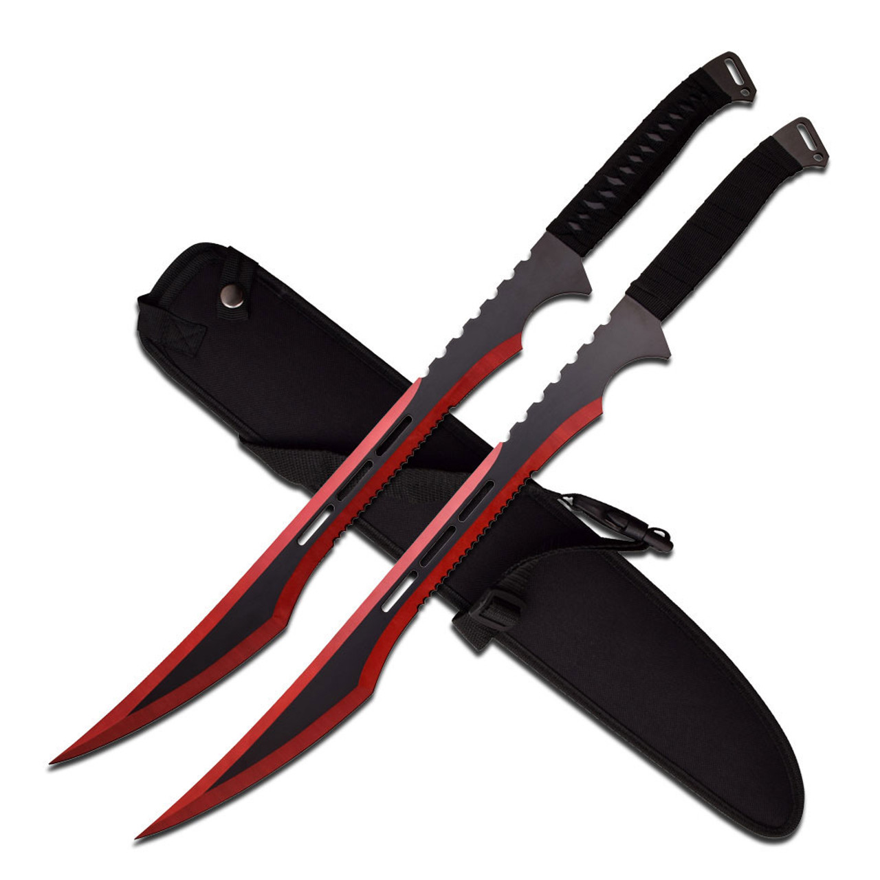 black and red sword