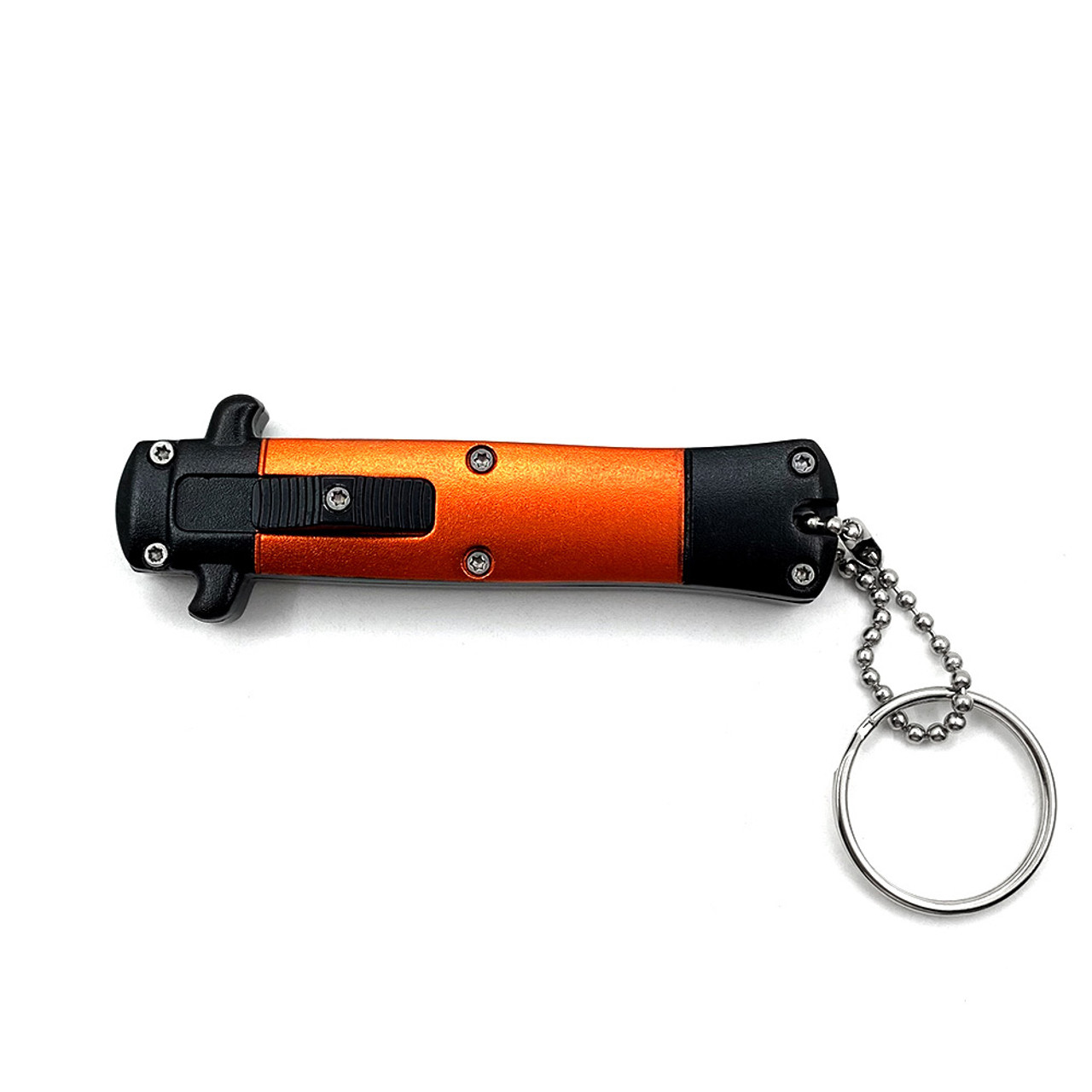 Mini Orange Key Chain OTF Knife Edge Import